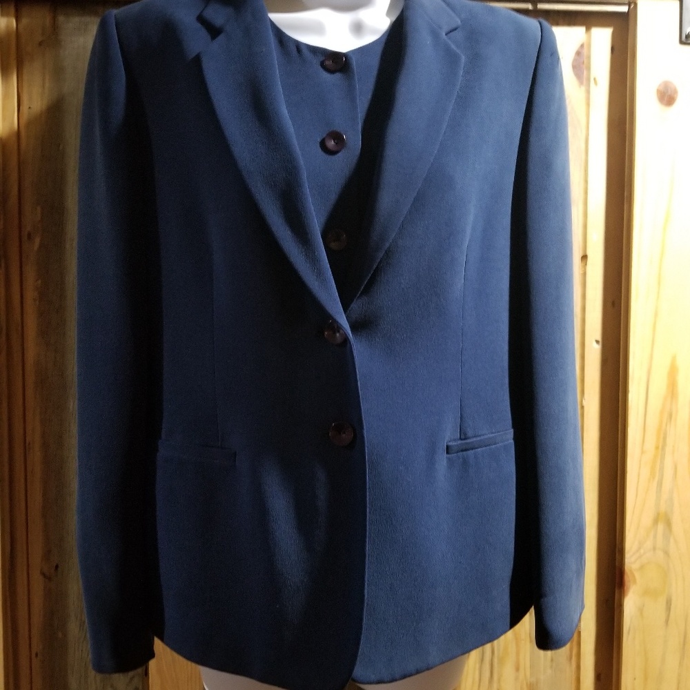 Josephine Chaus clear jacket w/ matching under